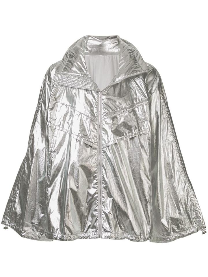 Juun.j Metallic Jacket - Silver