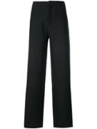 Jacquemus Straight Leg Trousers - Black