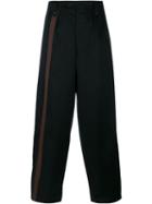 Raf Simons Tapered Wide-leg Trousers