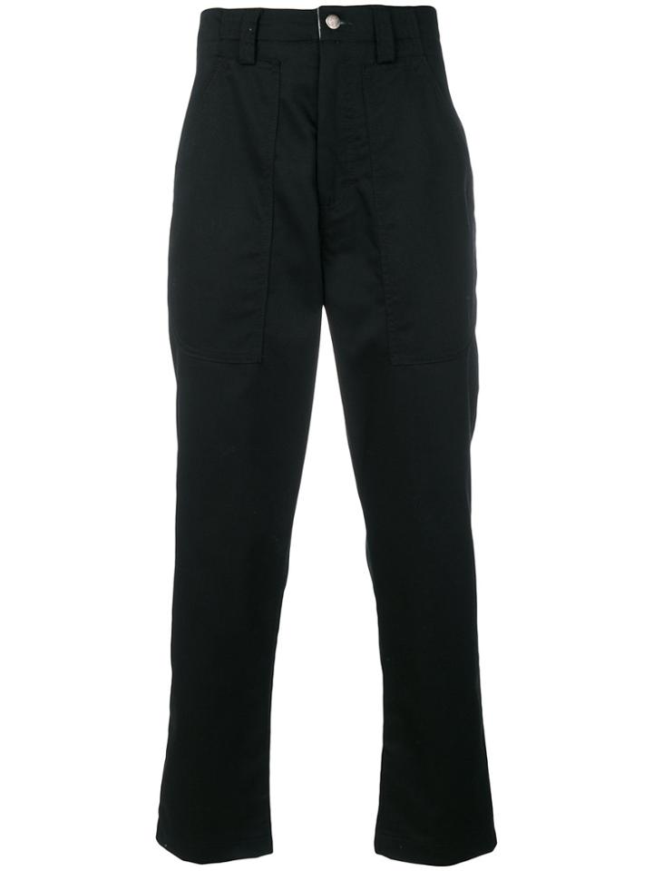 Société Anonyme Wide-leg Trousers - Black