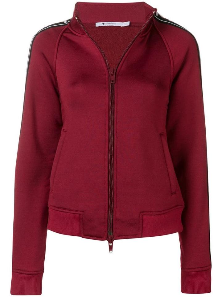 T By Alexander Wang Logo Track Jacket - Red