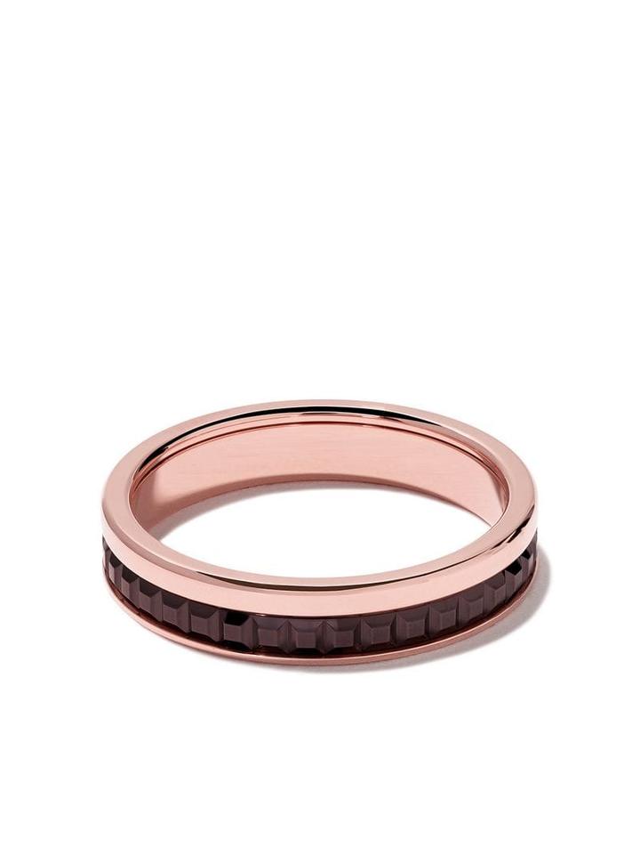 Boucheron 18kt Rose Gold Quatre Classique Band Ring - Pg