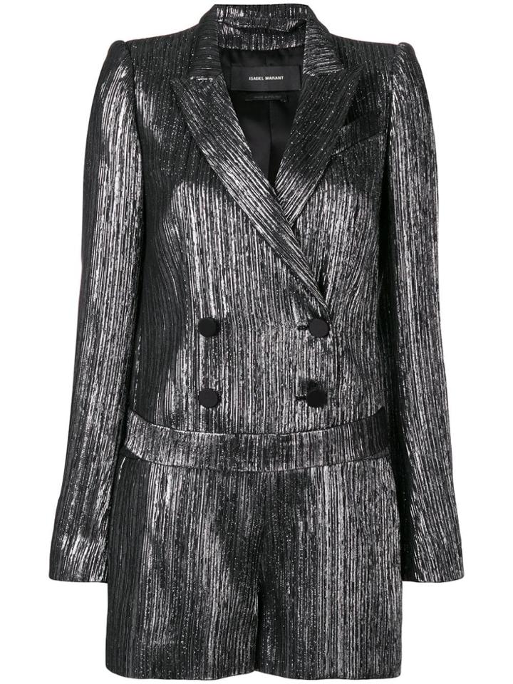 Isabel Marant Derron Playsuit - Grey