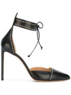 Francesco Russo Ankle Tie Pumps