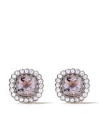 Fairfax & Roberts 18kt White And 18kt Rose Gold Shelley Morganite And