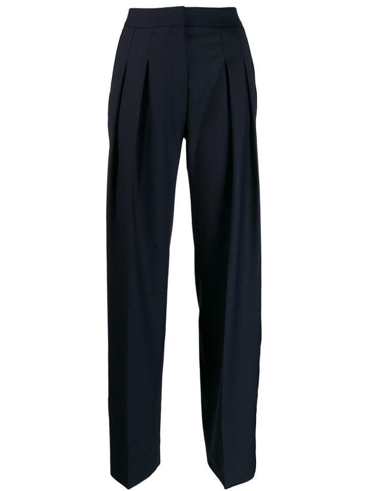 Victoria Victoria Beckham Cigarette Trousers - Blue