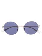 Dior Eyewear Round Frames Sunglasses - Silver