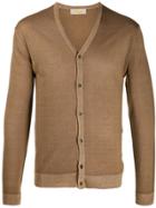 Entre Amis Knitted Cardigan - Brown