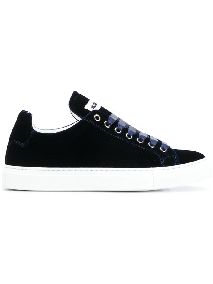 Jil Sander Lace Up Trainers - Blue