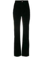Marc Jacobs - Flared Trousers - Women - Cotton/viscose - 27, Black, Cotton/viscose