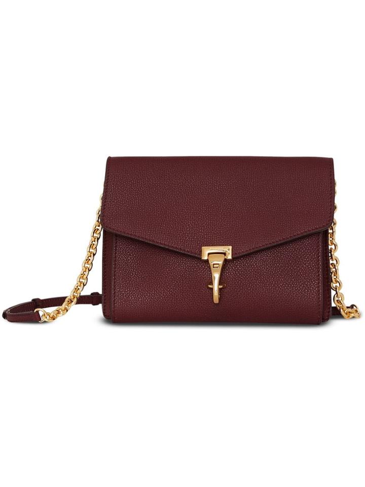 Burberry Small Leather Crossbody Bag - Pink & Purple