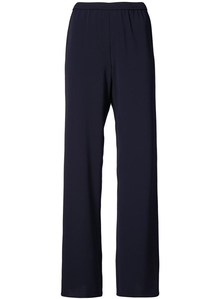 Peter Cohen Wide Leg Trousers - Blue