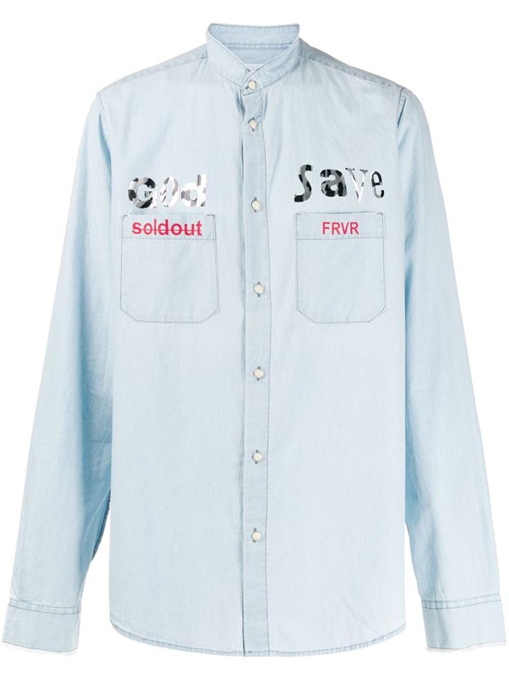 Sold Out Frvr Queen Elizabeth Ii Shirt - Blue