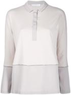 Fabiana Filippi Contrast Polo Top - Neutrals
