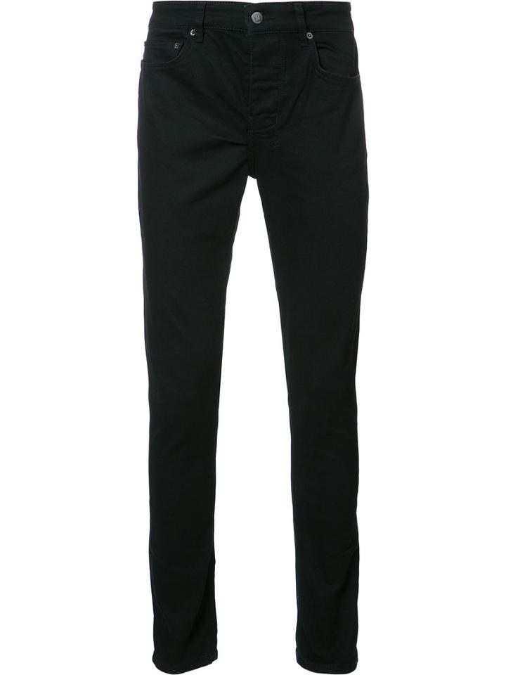 Ksubi Slim-fit Jeans, Men's, Size: 28, Black, Cotton/spandex/elastane