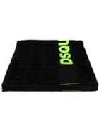 Dsquared2 Logo Contrasted Beach Towel