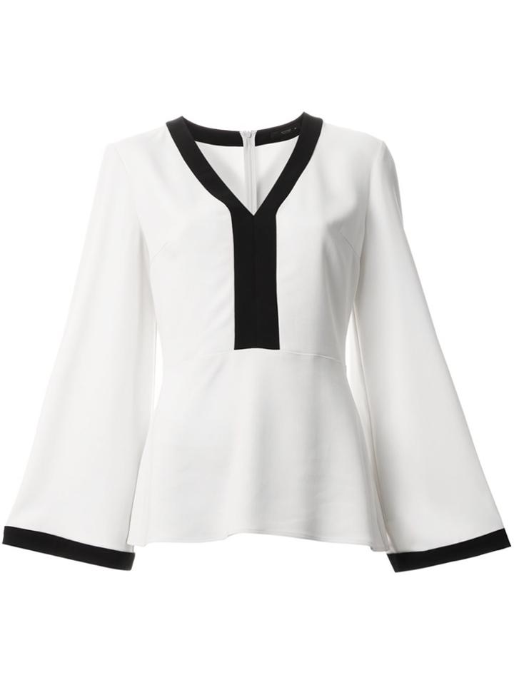 Etro V-neck Blouse - White