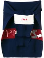 Sonia Rykiel Striped Layered Jumper - Blue