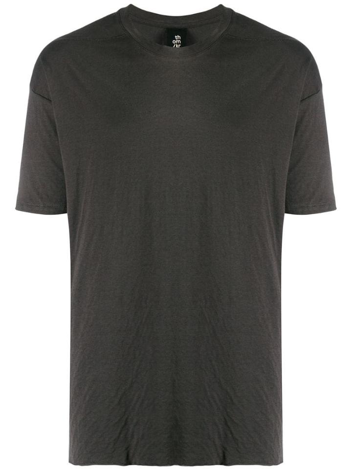 Thom Krom Basic T-shirt - Brown
