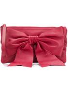 Red Valentino Red(v) Bow Front Clutch