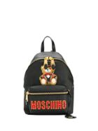 Moschino Zaino Logo Backpack - Black