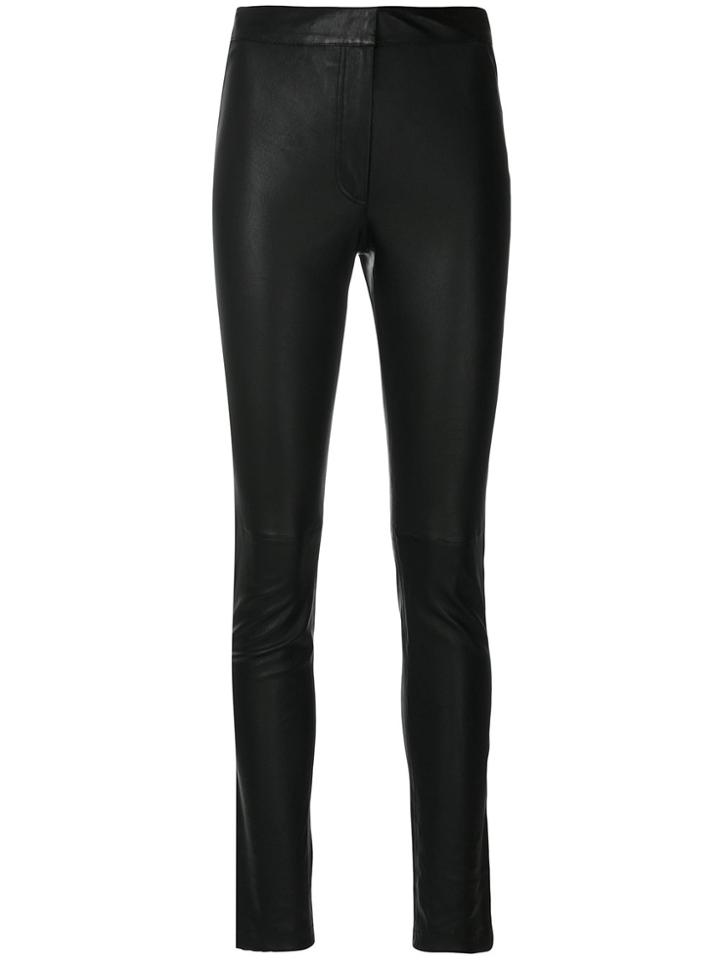 Loewe Embossed Logo Leggings - Black