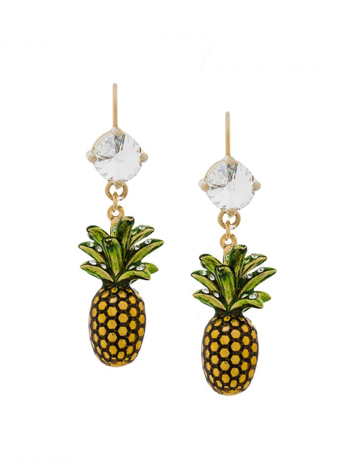 Miu Miu Pineapple Earrings - Multicolour