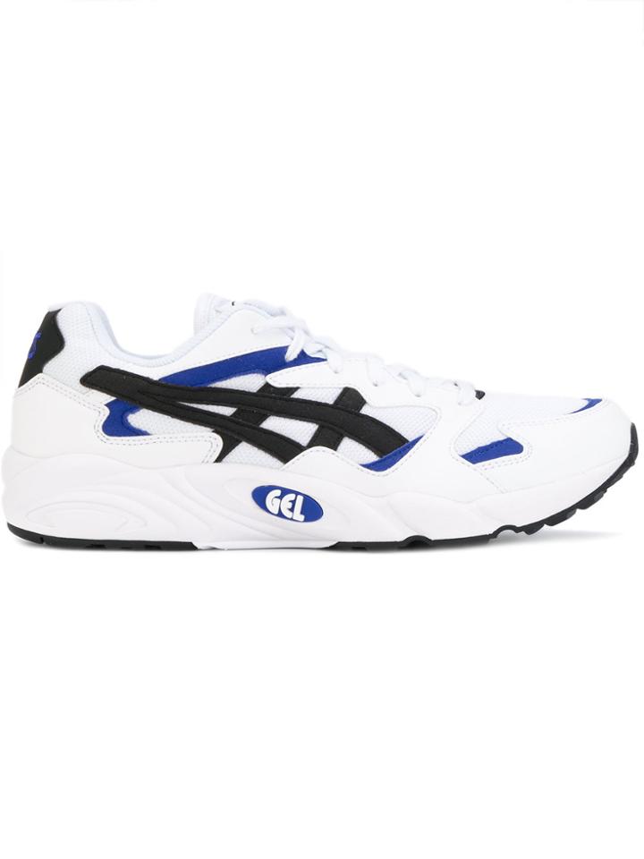 Asics Contrast Lace Up Sneakers - White