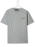 Neil Barrett Kids Chest Logo T-shirt - Grey