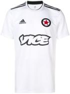 Adidas Vice Print Football T-shirt - White