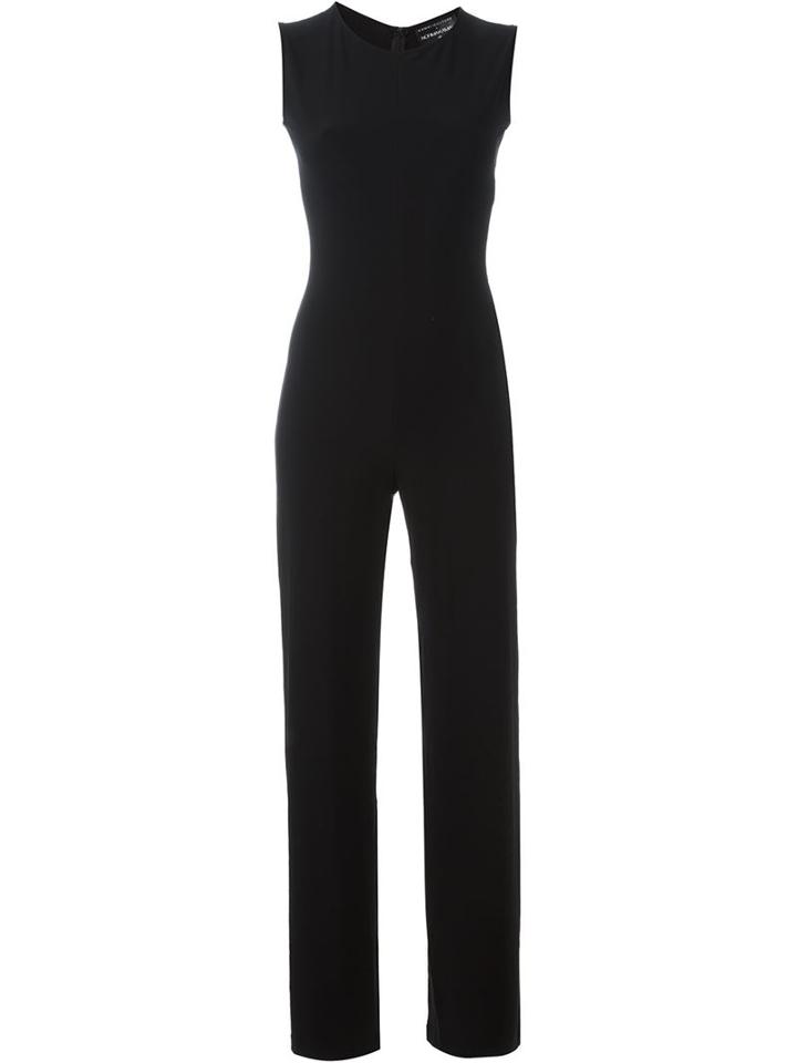 Norma Kamali Fitted Sleeveless Jumpsuit