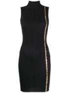Versace Sleeveless Turtleneck Dress - Black