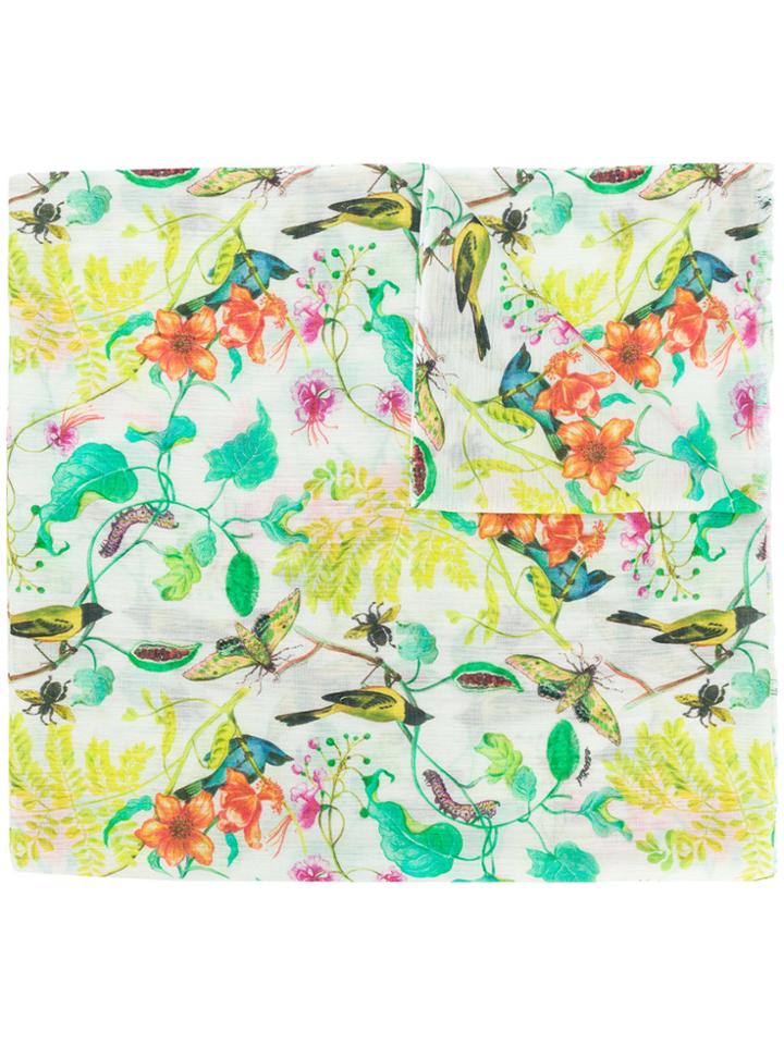 Essentiel Antwerp Floral Print Scarf - Multicolour