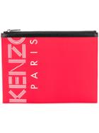 Kenzo Kenzo Sport A4 Pouch - Red