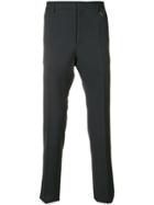 Valentino Side Stripe Skinny Trousers - Grey