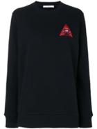 Givenchy Pyramid Eye Sweatshirt - Black