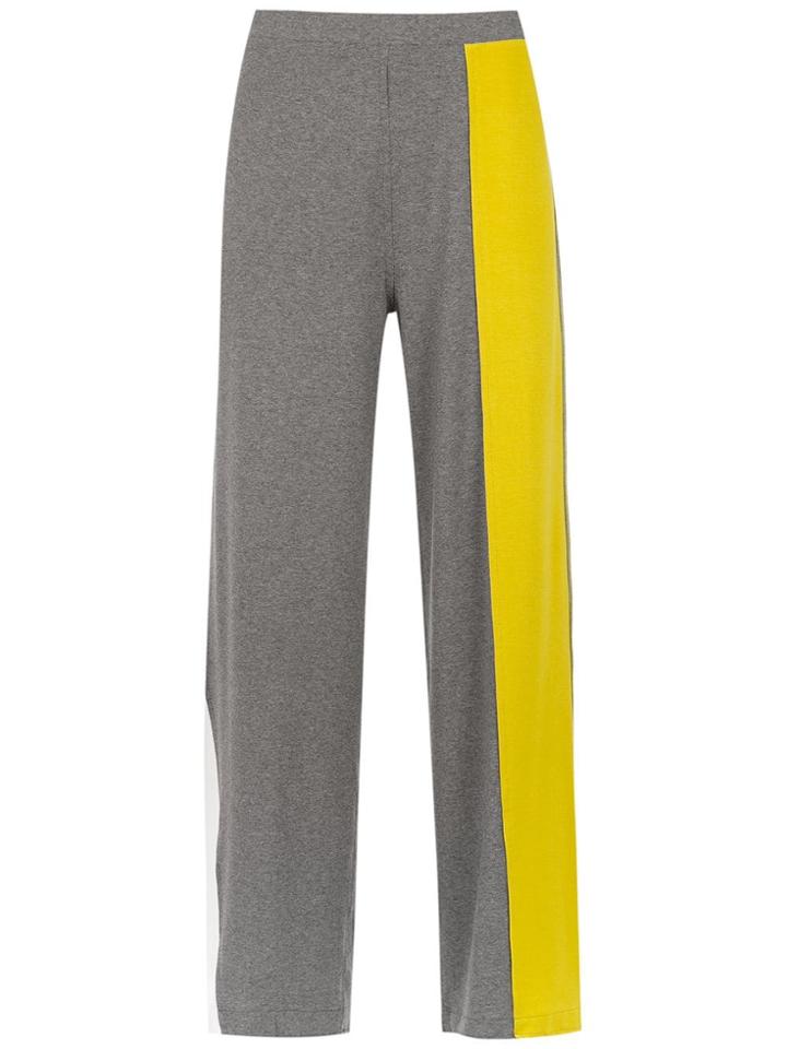 Mara Mac Panelled Palazzo Pants - Grey