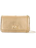 Michael Michael Kors - Mott Shoulder Bag - Women - Leather - One Size, Grey, Leather