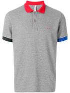 Sun 68 Bicolour Polo Shirt - Grey