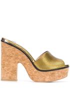 Jimmy Choo Deedee 125 Sandals - Gold