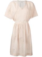 Bellerose Havane Dress, Women's, Size: 0, Nude/neutrals, Silk/cotton