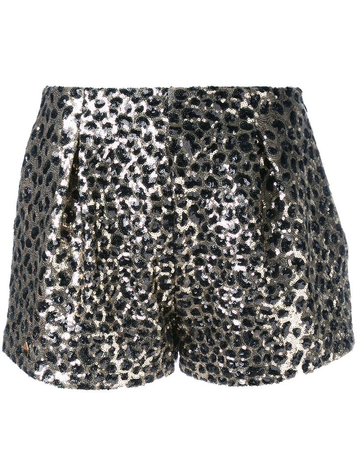 Philipp Plein - Hollie Shorts - Women - Polyamide/spandex/elastane/acetate/viscose - S, Black, Polyamide/spandex/elastane/acetate/viscose