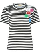 Peter Jensen Striped Polka Dot T-shirt