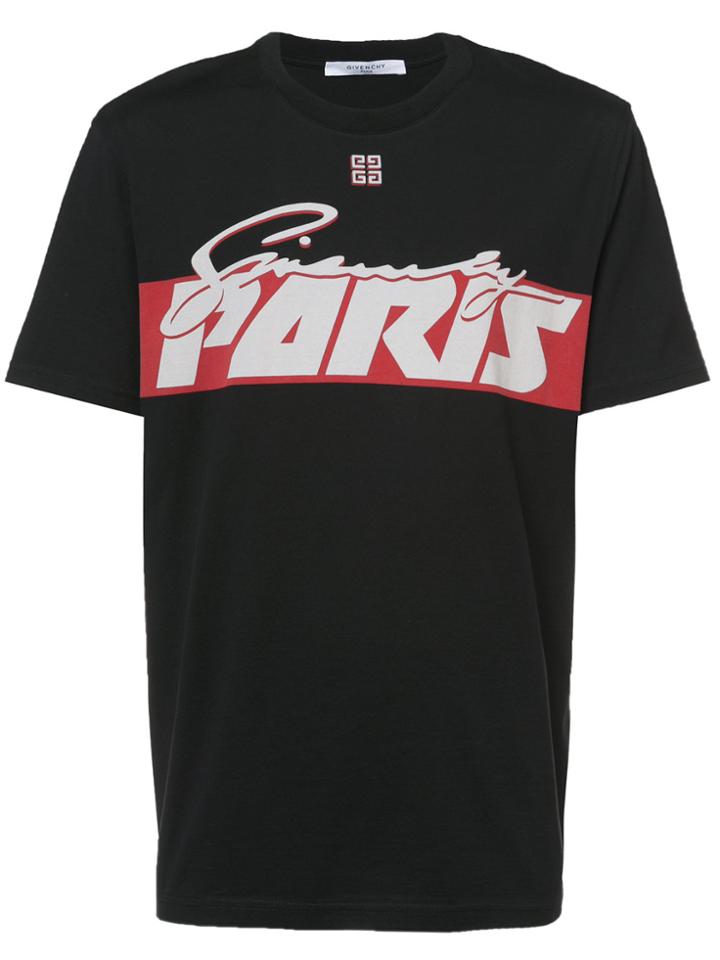 Givenchy Graphic Logo T-shirt - Black