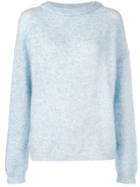 Acne Studios Dramatic Oversized Sweater - Blue