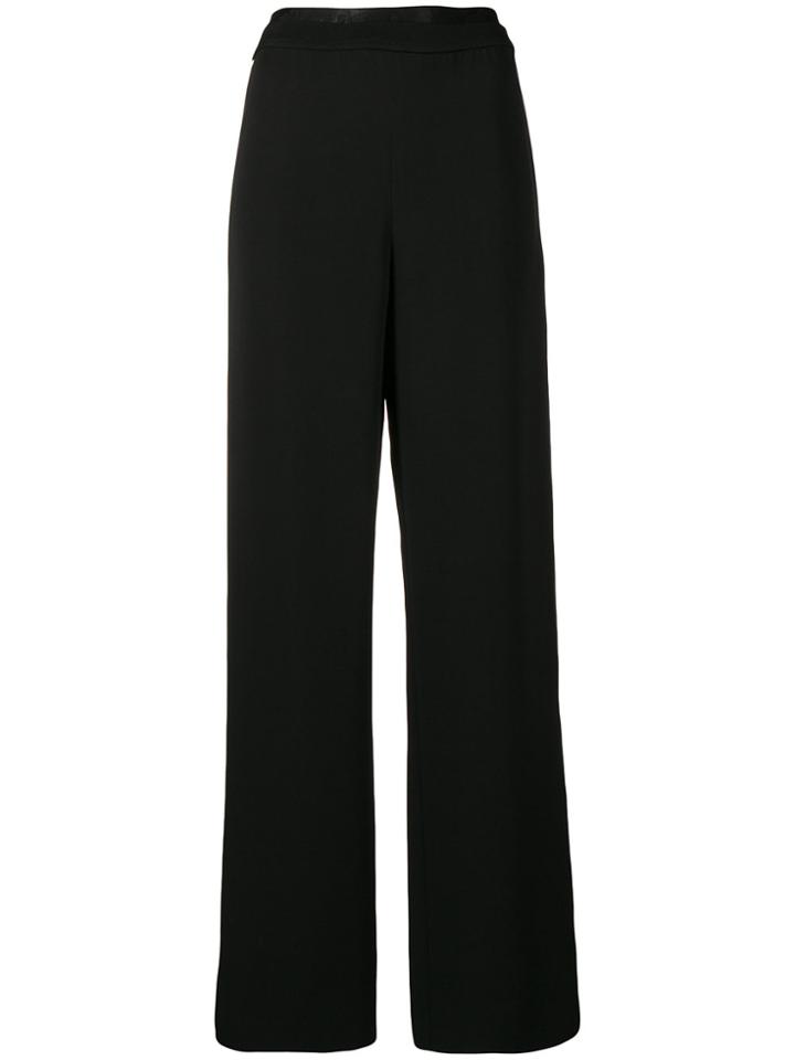 Karl Lagerfeld Snap Button Trousers - Black