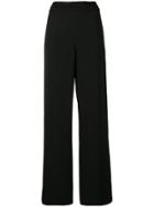 Karl Lagerfeld Snap Button Trousers - Black