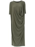 Uma Raquel Davidowicz Draped Real Dress - Green