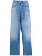 Golden Goose Wide Leg Denim Jeans - Blue