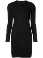 Atm Anthony Thomas Melillo Ribbed Sweater Dress - Black